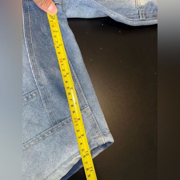 Ecko Unltd. Men’s VTG Blue Denim Relaxed Fit Medium Wash Shorts Size 36 GUC - Picture 11 of 12